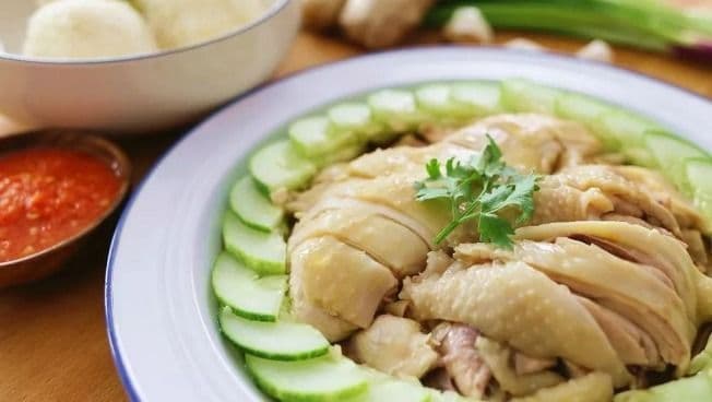 Hainanese Chicken Rice 招牌無骨海南雞飯