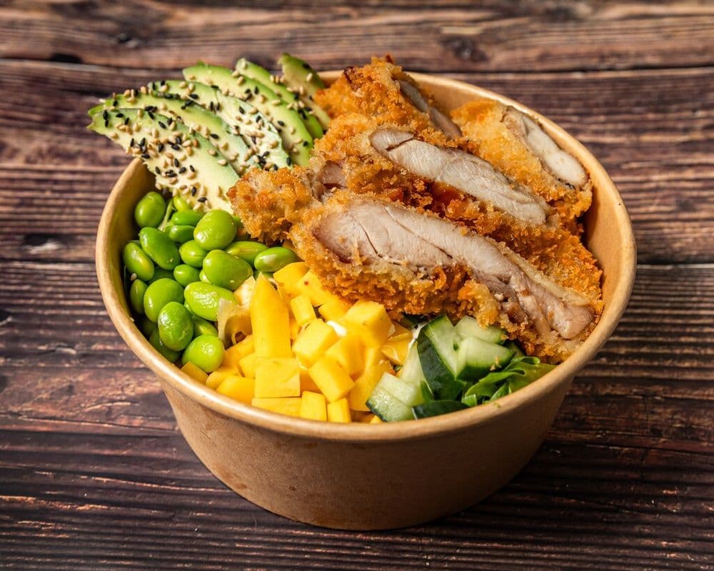 Poke poulet katsu / Chicken poke