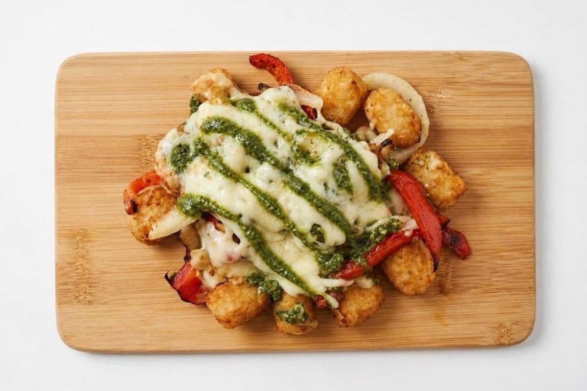 Pesto Veggie Tots