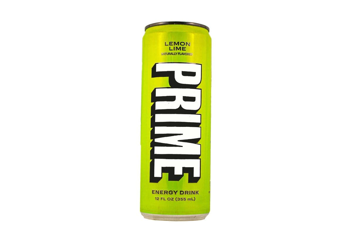 Prime Boisson Énergisante Citron Vert 355ml