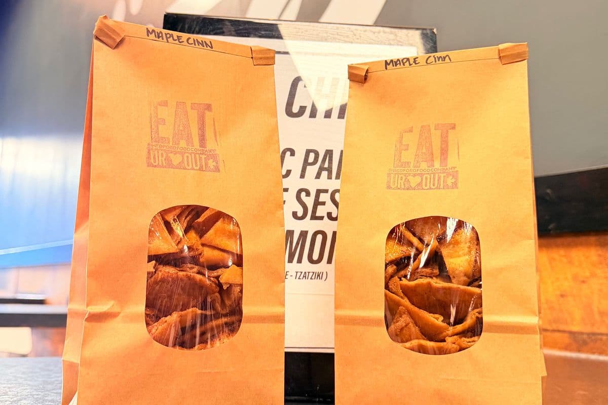 Maple Cinnamon Pita Chips