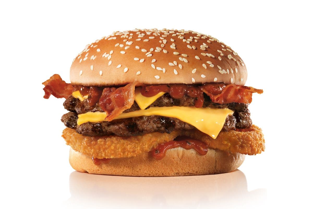 Double Western Bacon Cheeseburger