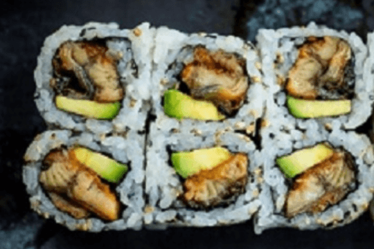 13. Eel and Avocado Roll (8 pcs) - 鳗鱼牛油果