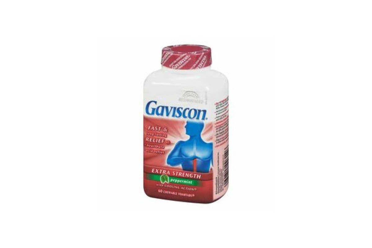 GAVISCON PEPPERMINT EXTRA STRENGTH (60 Tab)