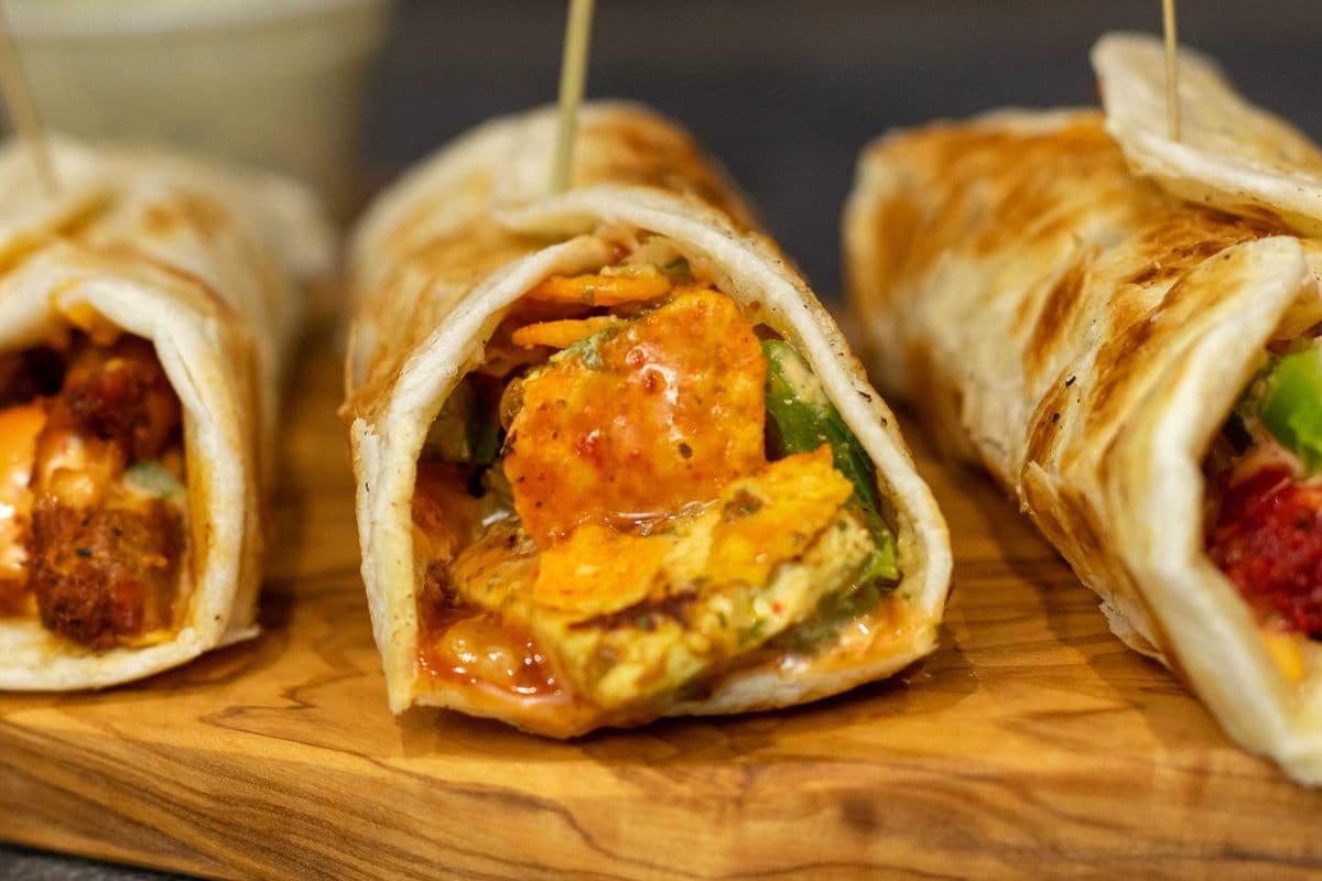 Paneer Tikka Roll (Veggie)