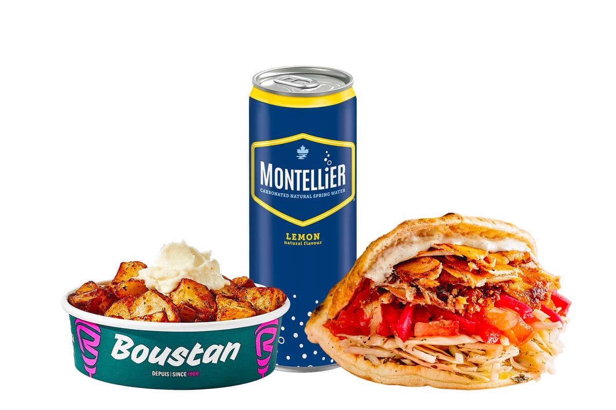 Trio Pita Cuit au Four Poulet