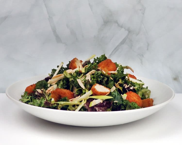 Chick'n Apple Kale Salad
