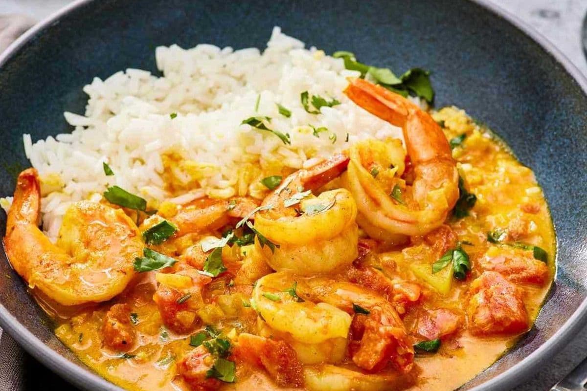 Cari aux Crevettes / Shrimp Curry