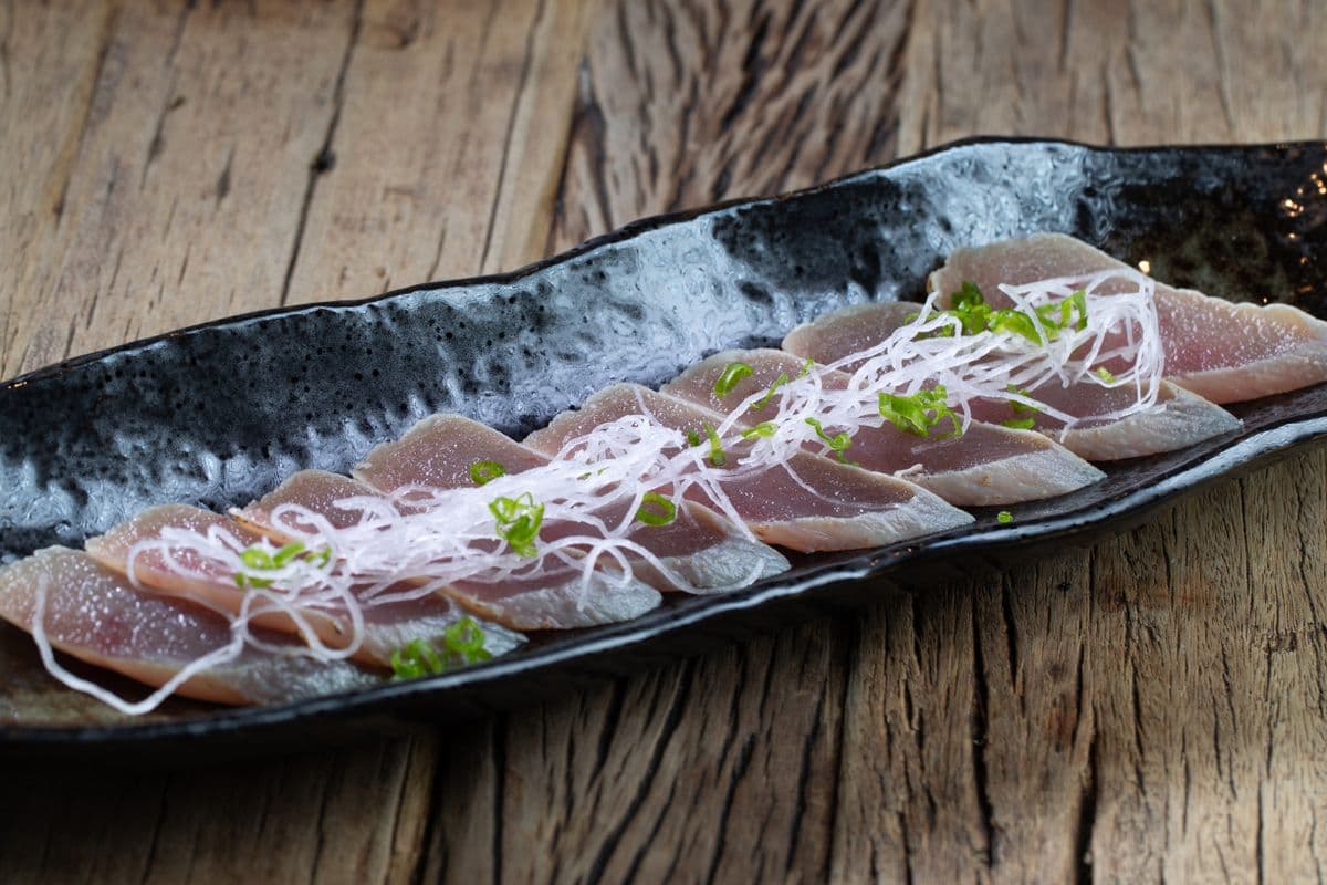 A12. Tuna Tataki 火炙金槍魚刺身