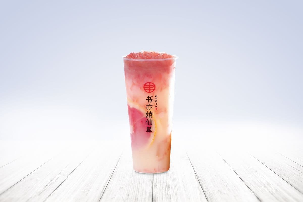 Thé de pomelo aux yakult / Grapefruit Yakult