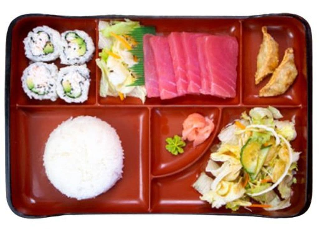 California & Sashimi Bento