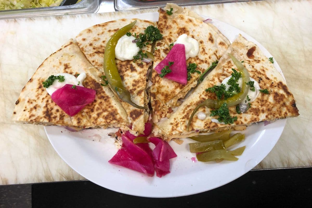 ***New*** Cheesy Chicken Shawarma Quesadilla