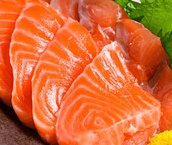 - Salmon Sashimi