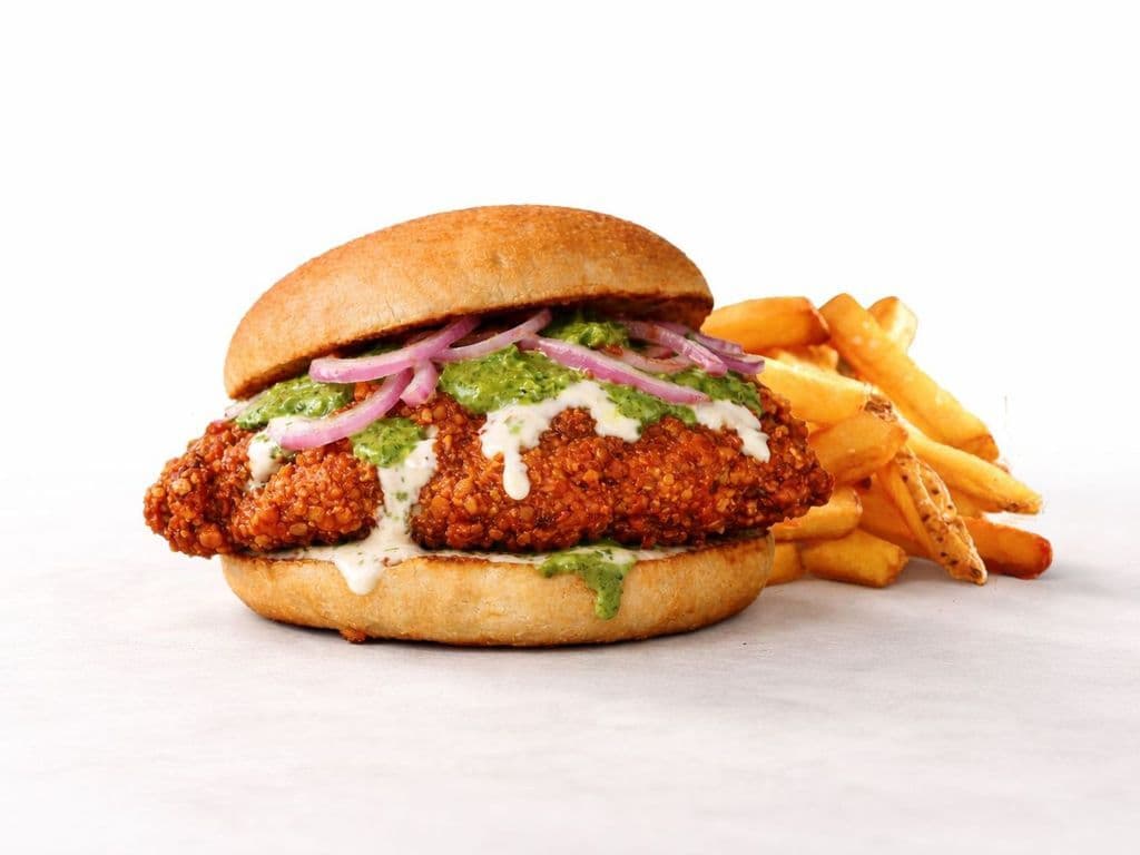Tandoori Fried Chicken Sandwich