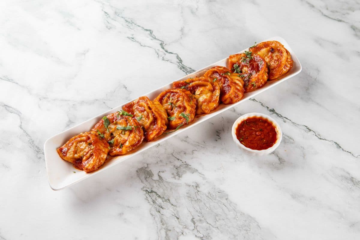 Chilly Garlic Chilly Momo