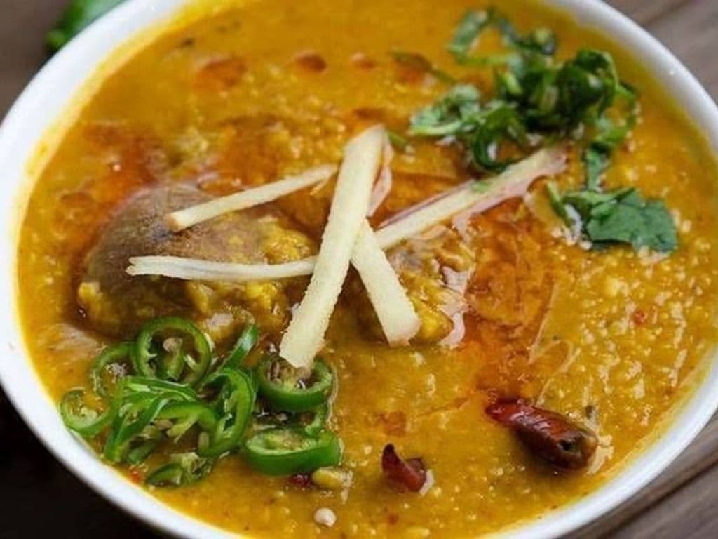Daal Gosht (lamb)