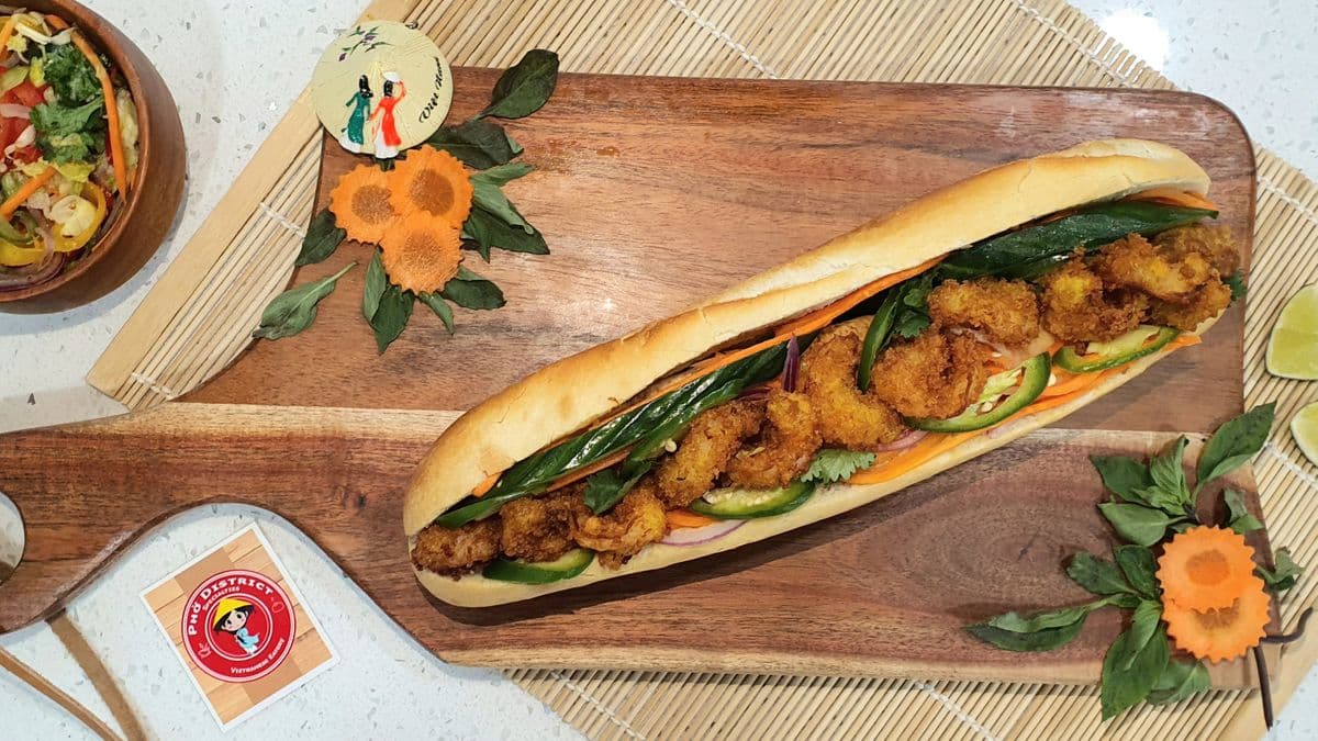 1308. Panko Shrimp Banh Mi