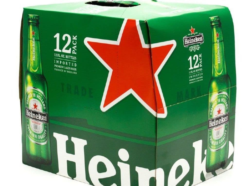 Heineken Lager Bottles (355 ml x 12 ct)