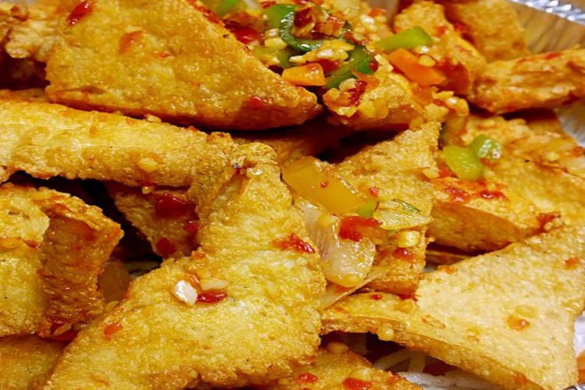 Salty Pepper Tofu