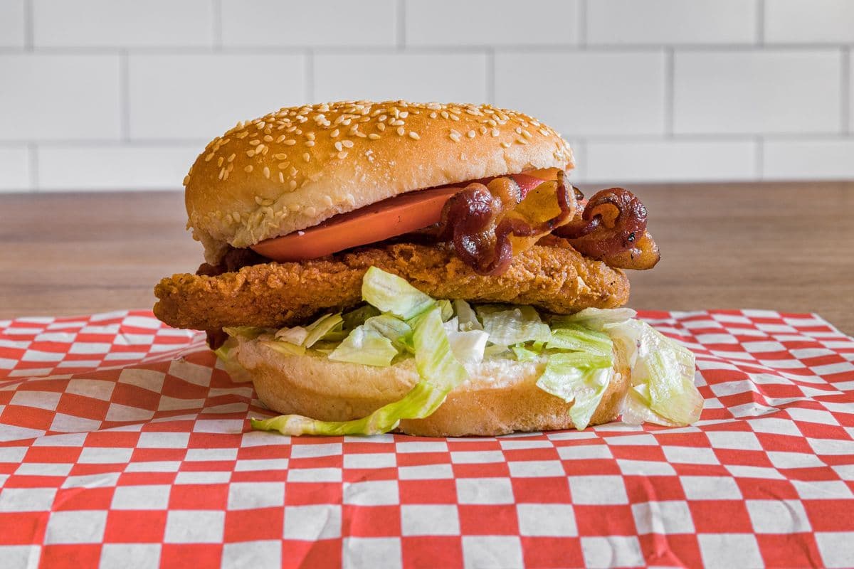 GBK Crispy Chicken Club Sandwich