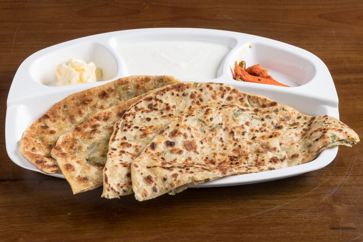 Mix Parantha Plate