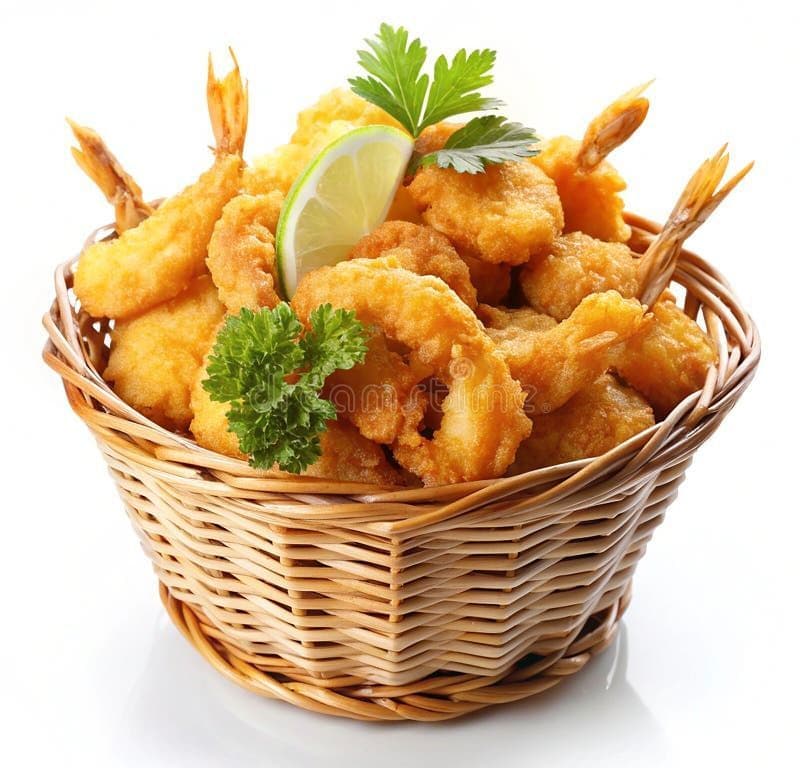 Shrimp in a Basket Platter