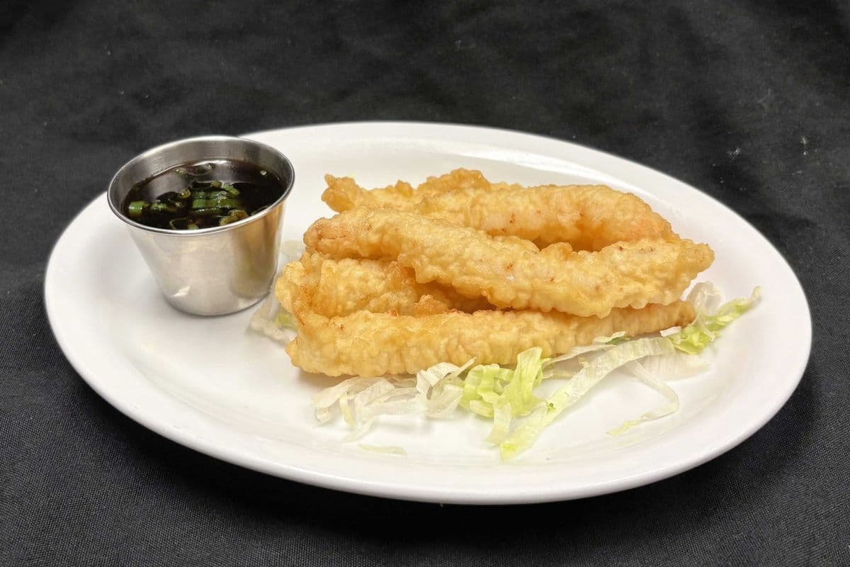 Crevettes tempura