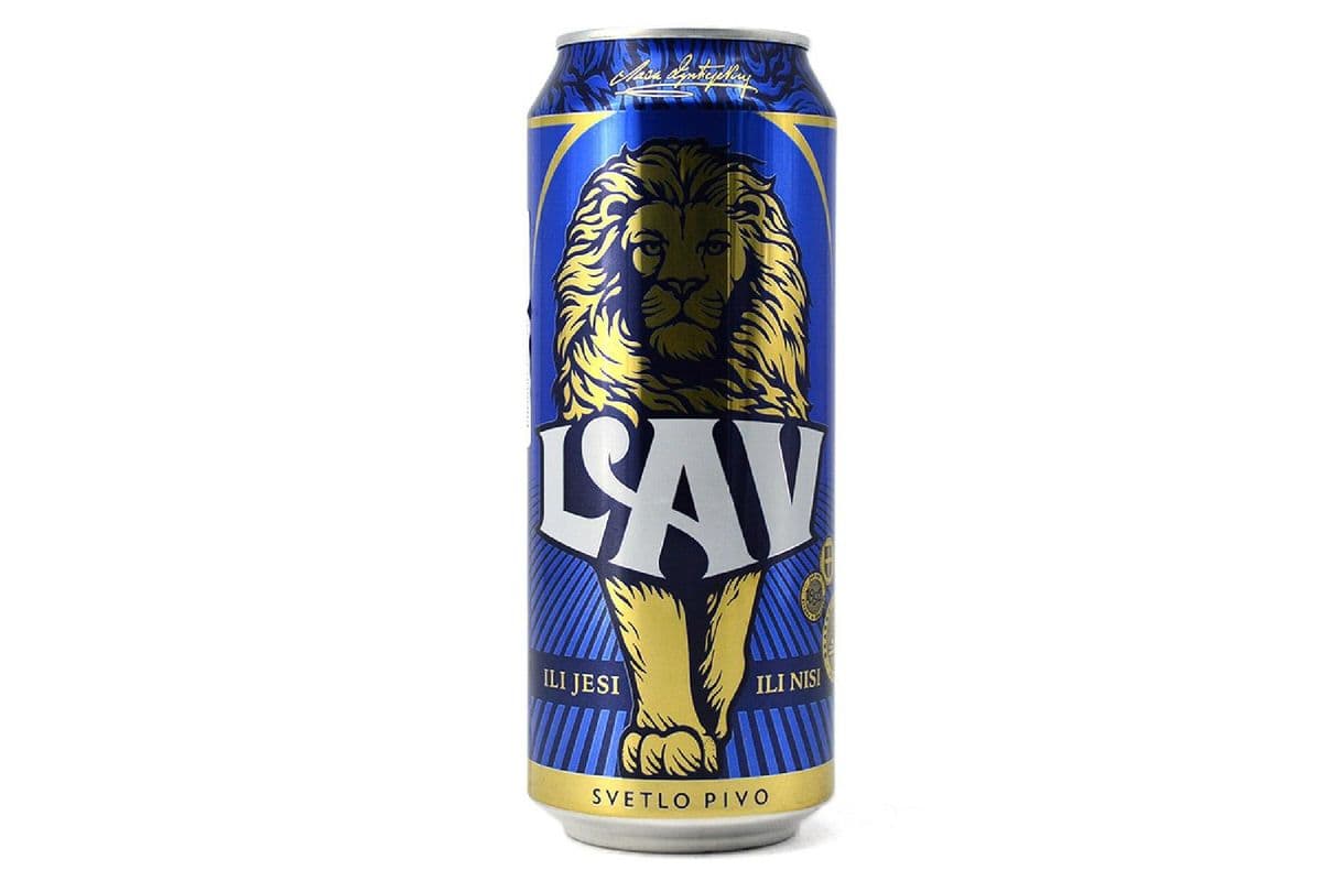 Lav Lager Beer Can (473 ml)