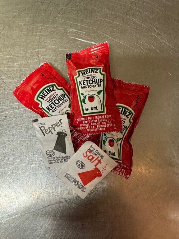YES ADD CONDIMENTS