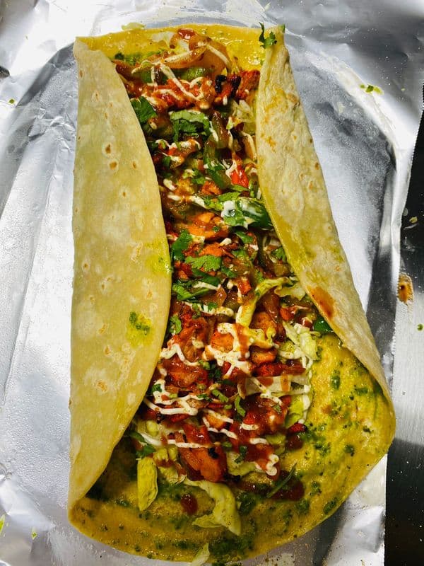 Butter Chicken Wrap