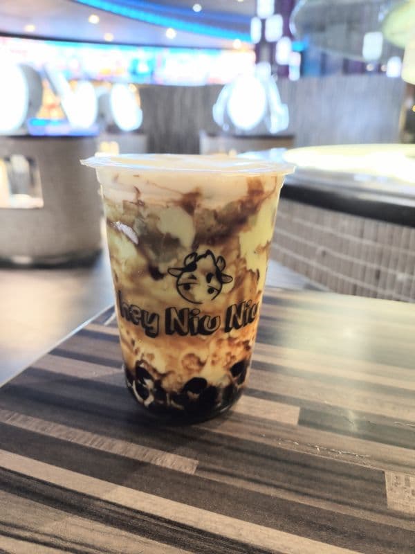 Matcha and Brown Sugar Milk Bubble Tea (NB2)