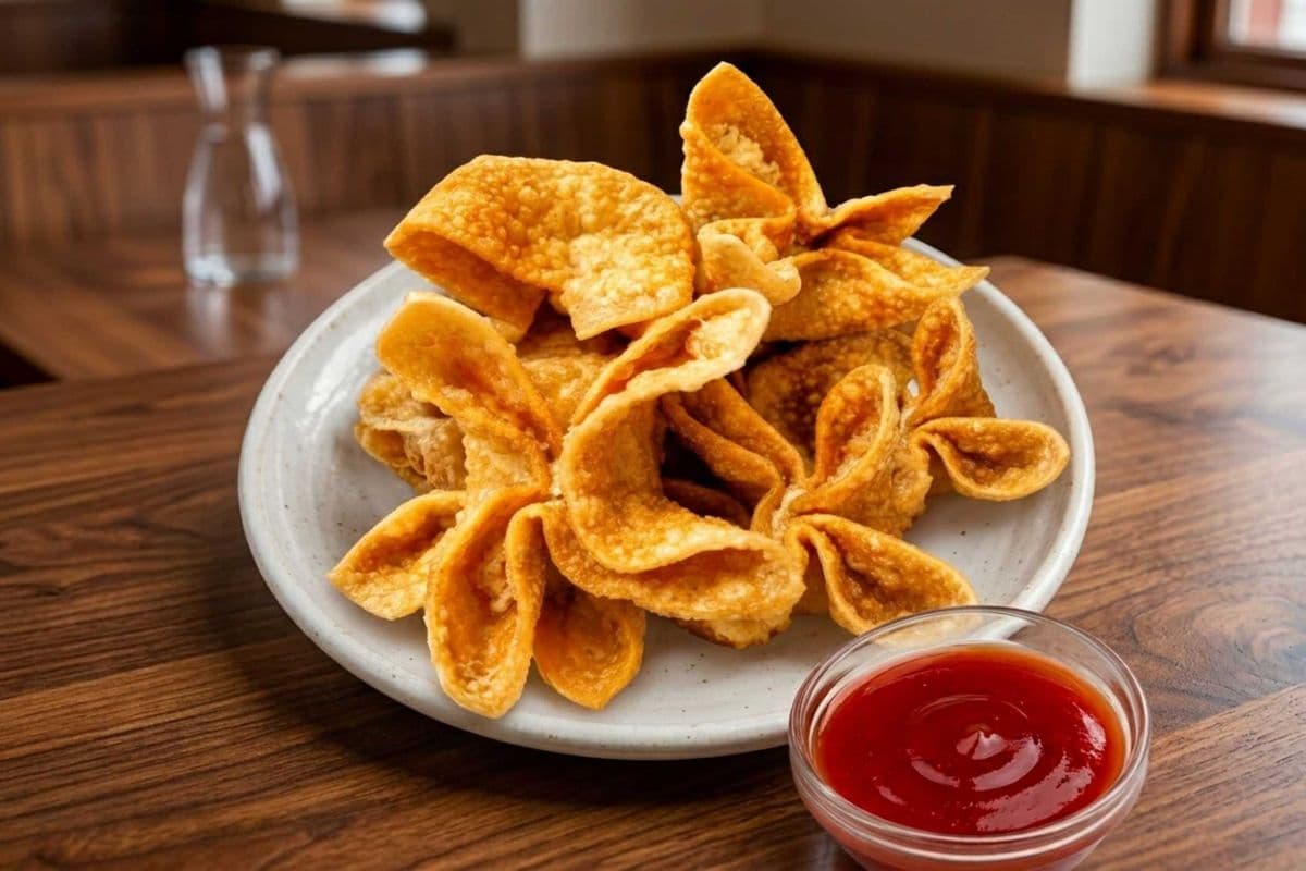 13. Crab Meat Cheese Wontons (9 pcs)