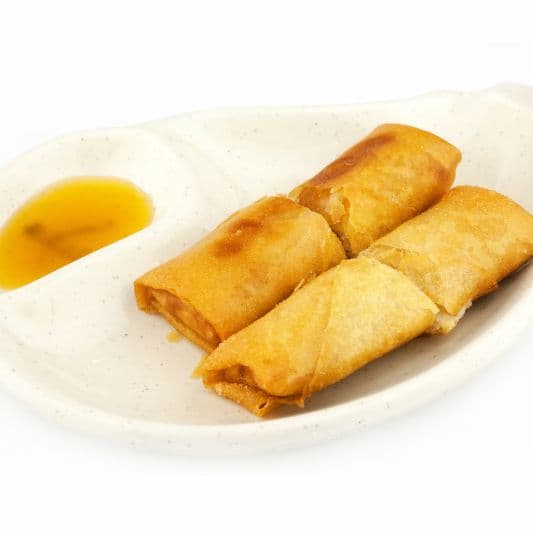 1. Veggie Egg Rolls (2 pcs)