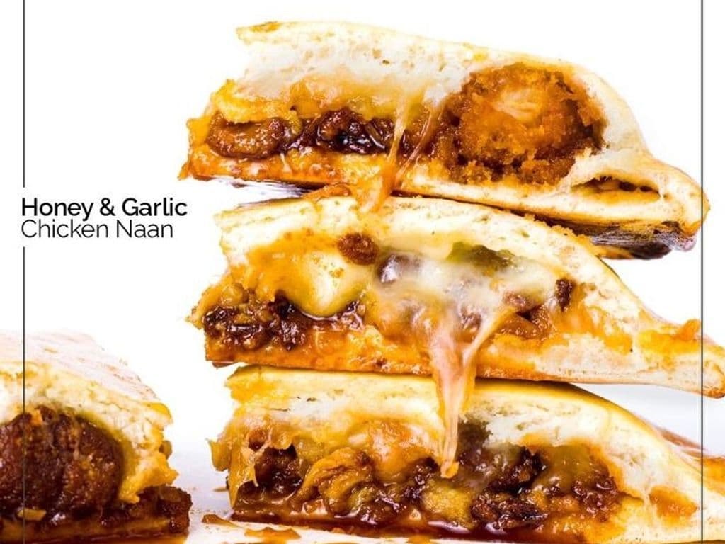 Honey & Garlic Chicken Naan