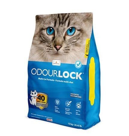 Intersand Odourlock Ultra Premium Unscented Clumping Litter Cat 12 kg