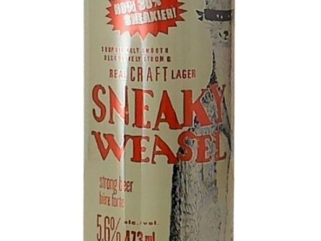Sneaky Weasel Craft Lager Can (475 ml)