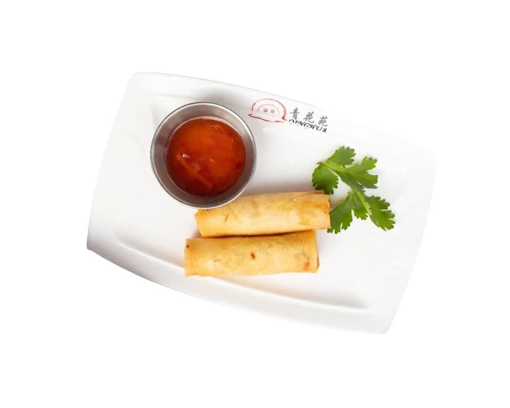 10. Spring Roll (2 pices) / Rouleau de printemps (2 morceaux)/