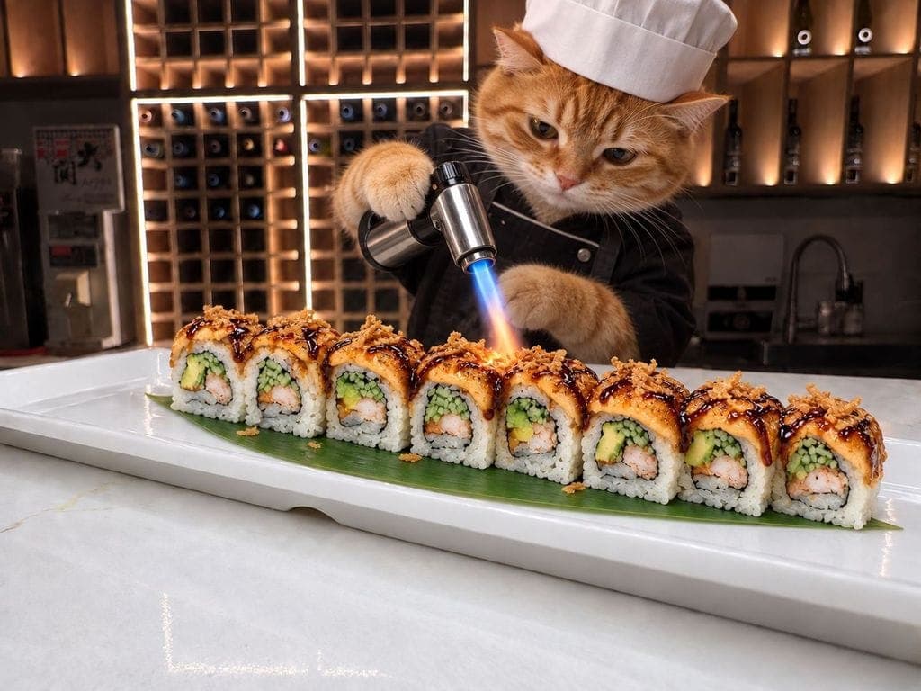 Torched BlackDragon Roll(8pcs)