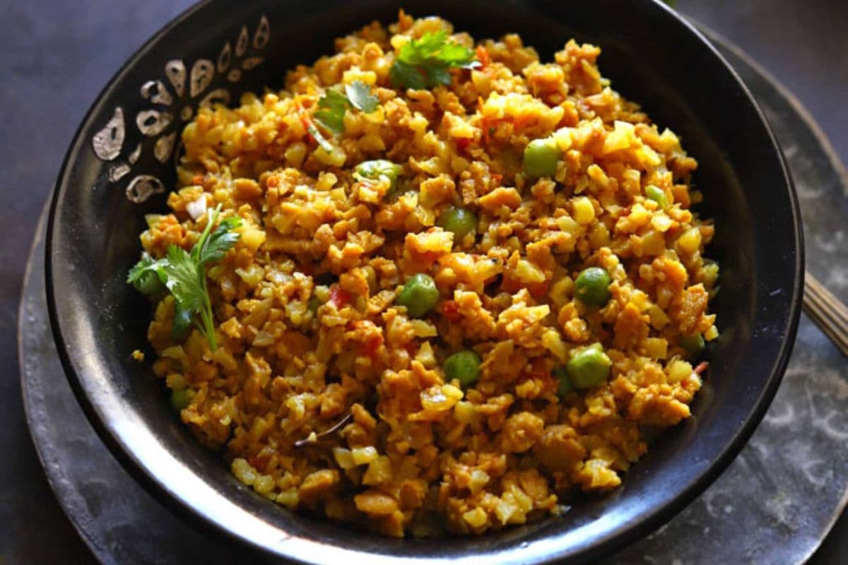 SOYA NUTRI (GRANUELS) PLATE WITH MUTTER