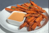 Sweet Potato Fries with Chipotle Mayonnaise
