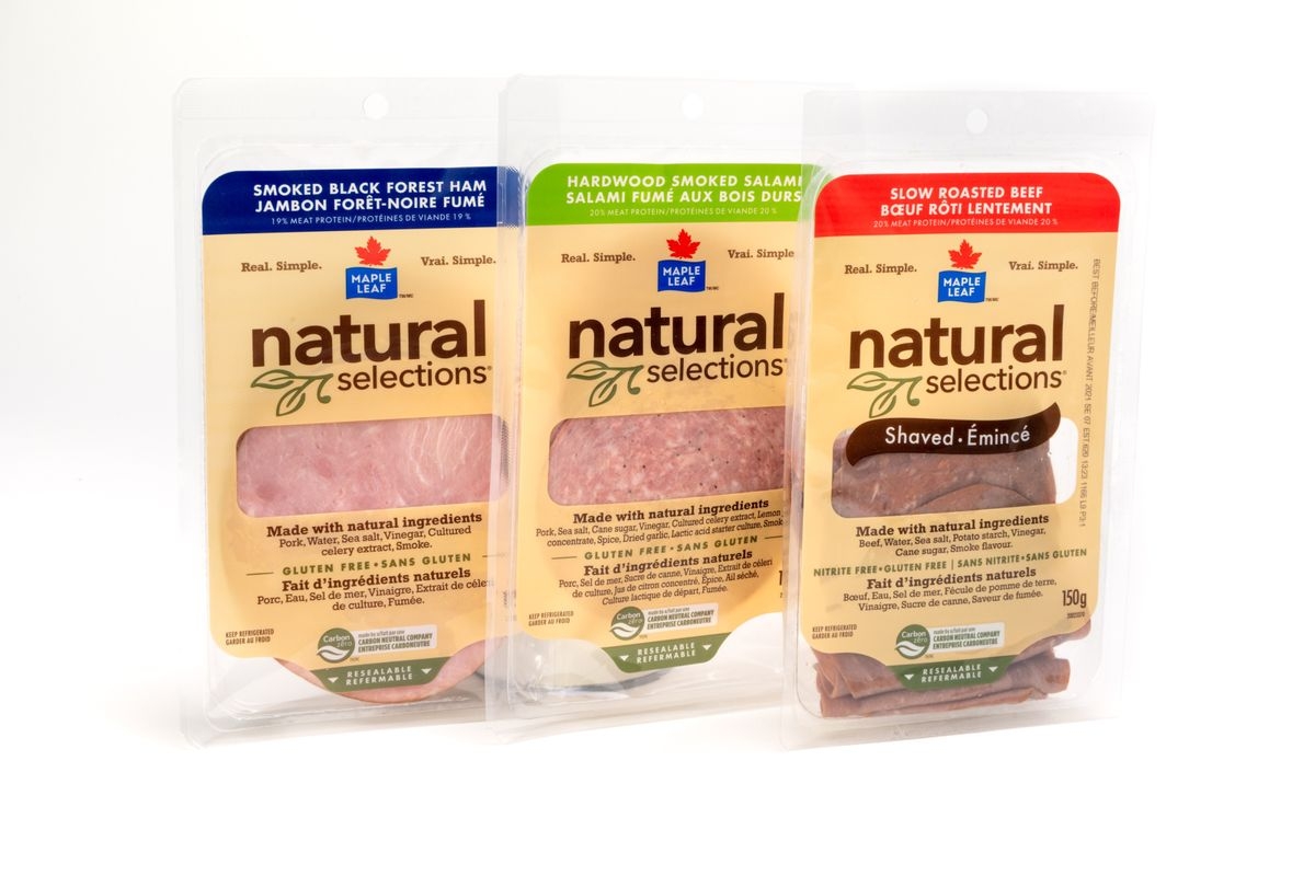 Maple Leaf Natural Selections Deli Meats