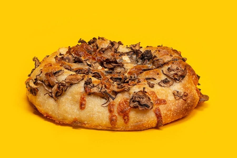 Galette champignon et fromage de chèvre / Mushroom and Goat Cheese