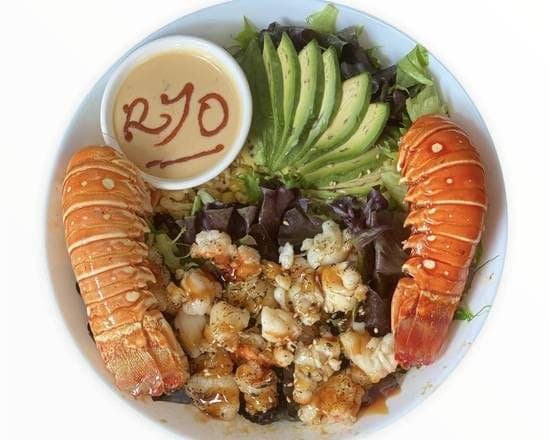 Grilled Lobster Poké