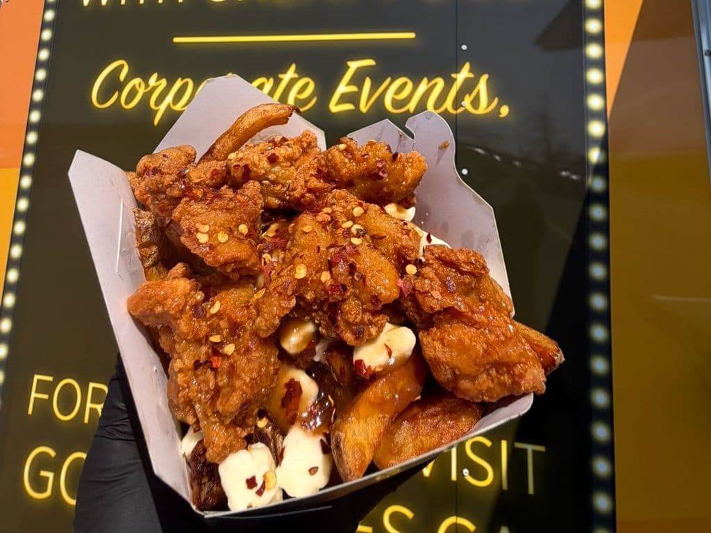 Hot Honey Chicken Poutine