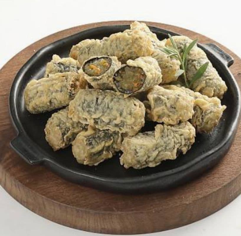 Fried Seaweed Roll (김말이)
