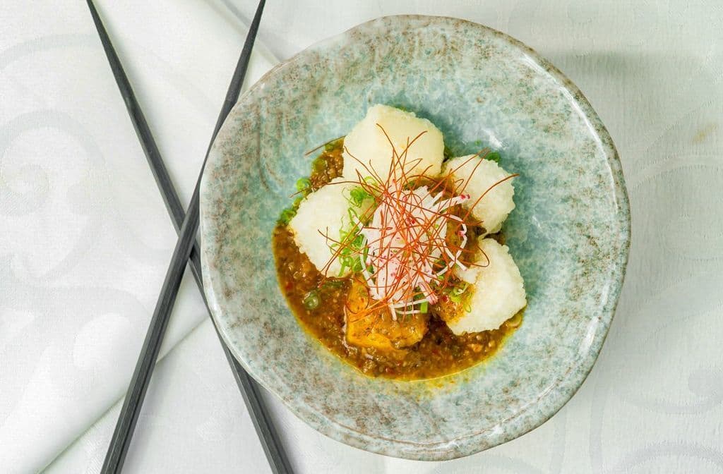Spicy Agedashi Tofu