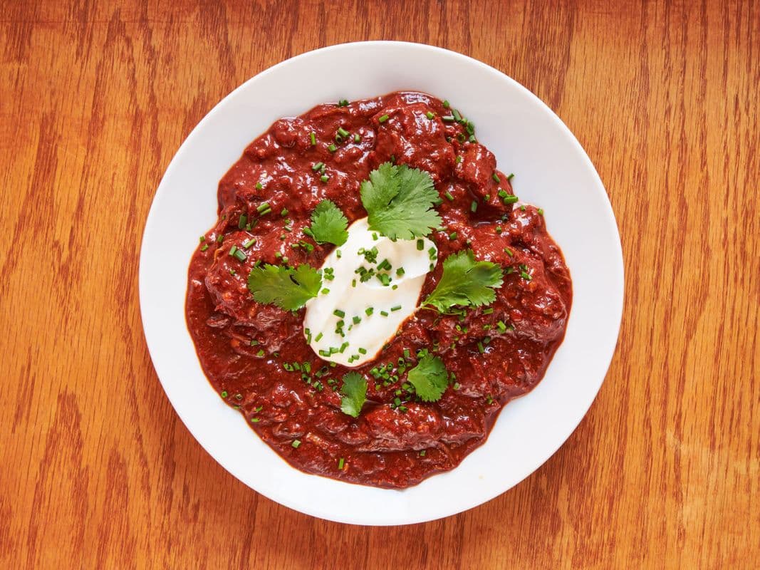 Brisket Chili Side