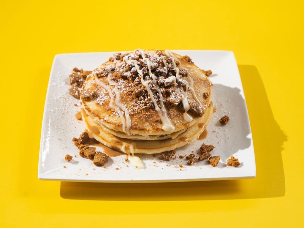 Biscoff Cream Cheese Pancakes*