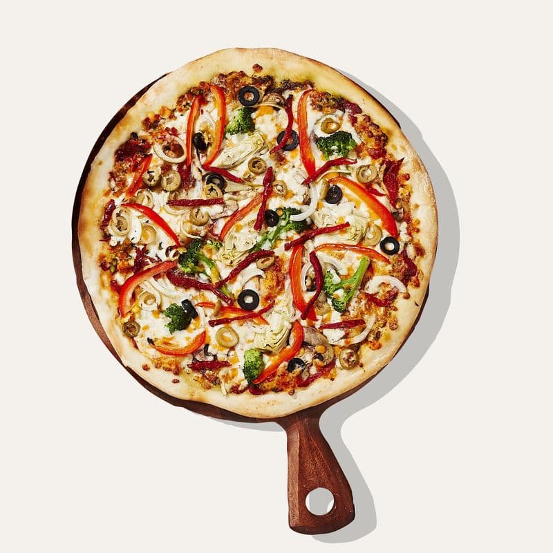 Petite pizza (9 po) Jardin de rêves / Small pizza (9 in) Dream Garden