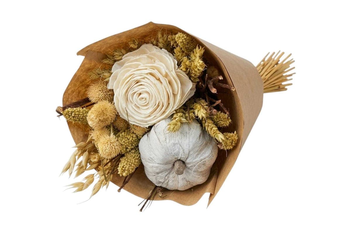 Harvest Moon Dried Flower Bouquet - Small